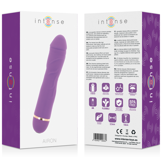 Intense Fun Intense - Airon 20 Speeds Silicone Lilac