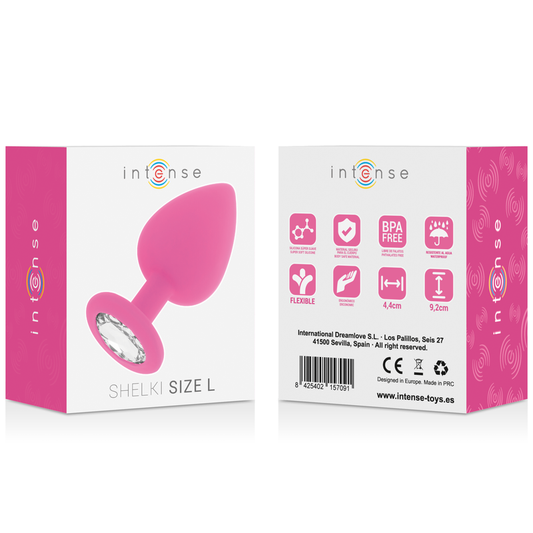 Intense Anal Toys Intense - Shelki L Plug Anal Fuchsia