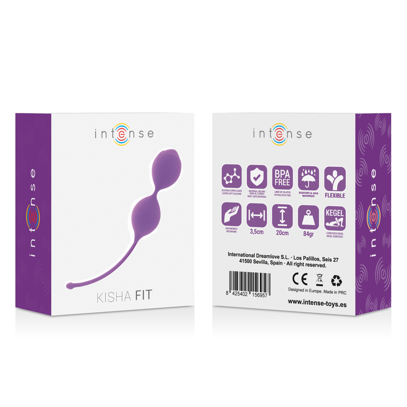 Intense Health & Fun Intense - Kisha Fit Silicone Kegel Lilac
