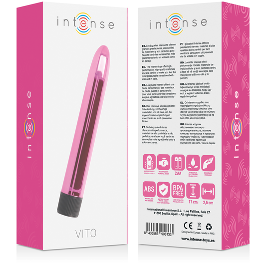 Intense Fun Intense - Vito Vibrator Pink