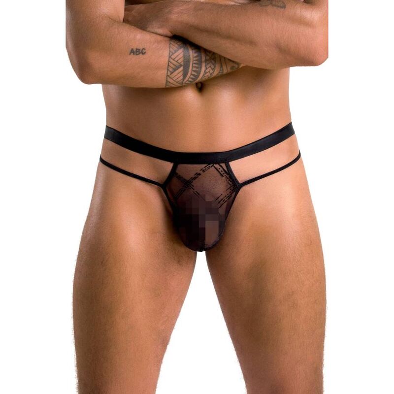 Passion Men Passion - 029 Tanga Collin Negro S/M