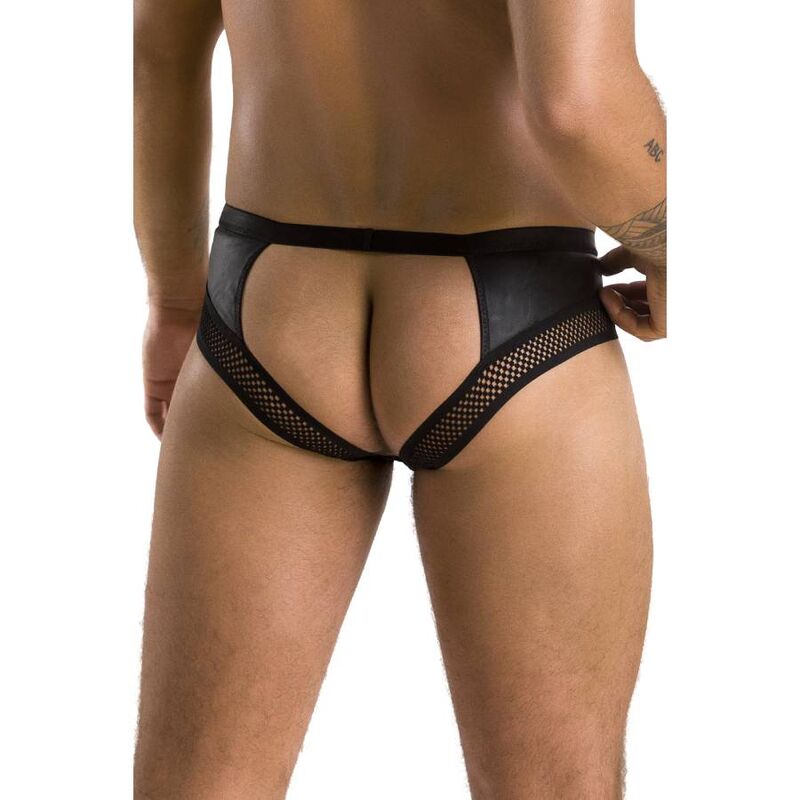 Passion Men Passion - 030 Slip Abierto Tom Negro L/Xl