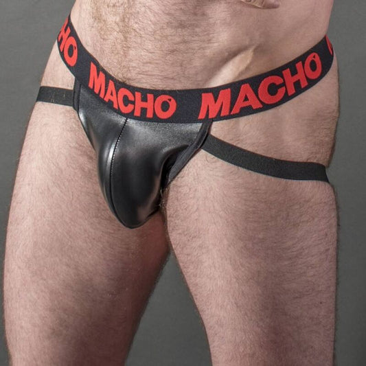 Macho Underwear Macho - Mx25Rc Jock Red Leather S