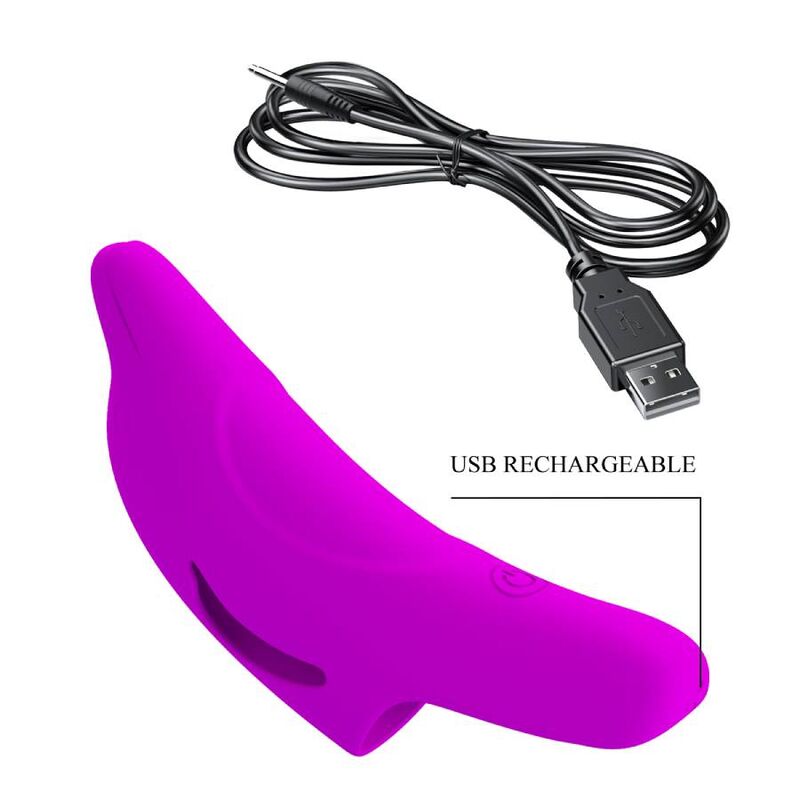 Pretty Love Delphini Powerful Purple Finger Stimulator