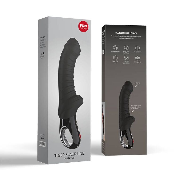 Fun Factory Tiger Vibrator Black Line
