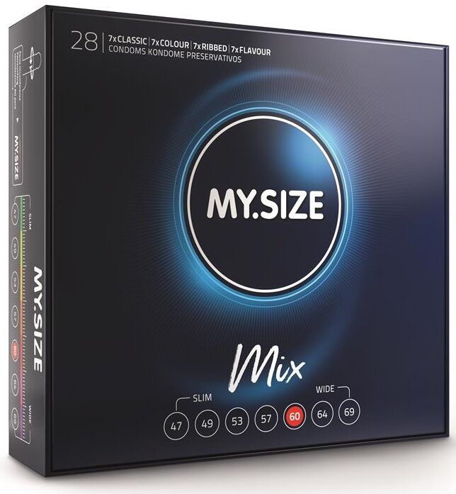 My Size Mix My Size - Mix Condoms 60 Mm 28 Units