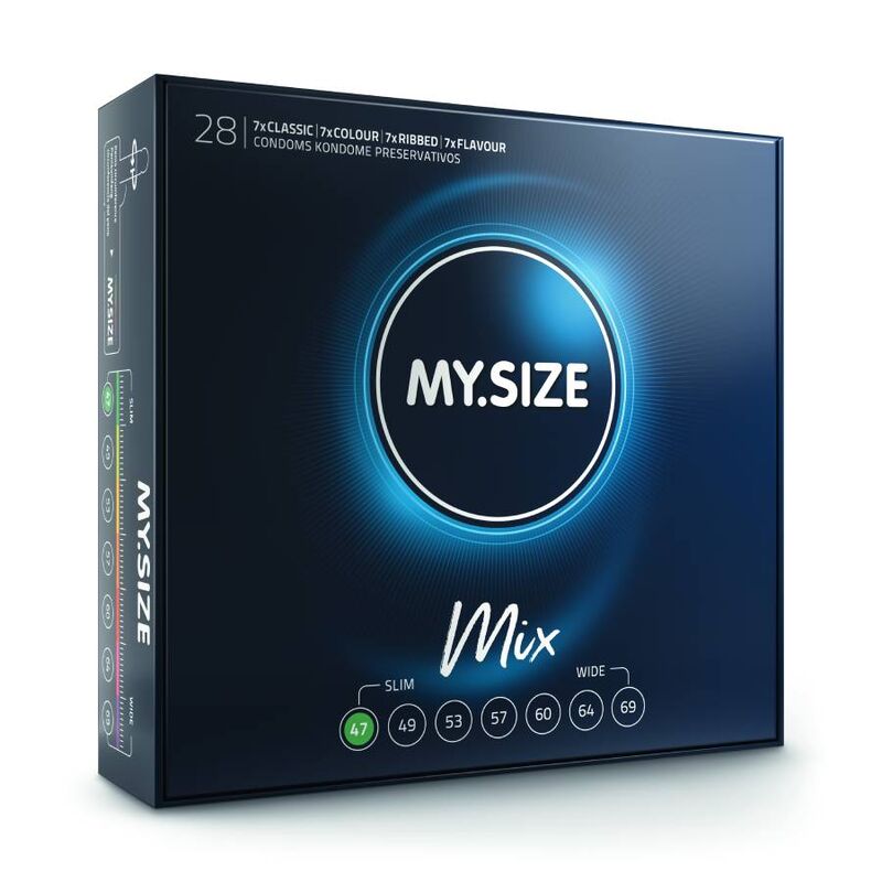 My Size Mix My Size - Mix Condoms 47 Mm 28 Units