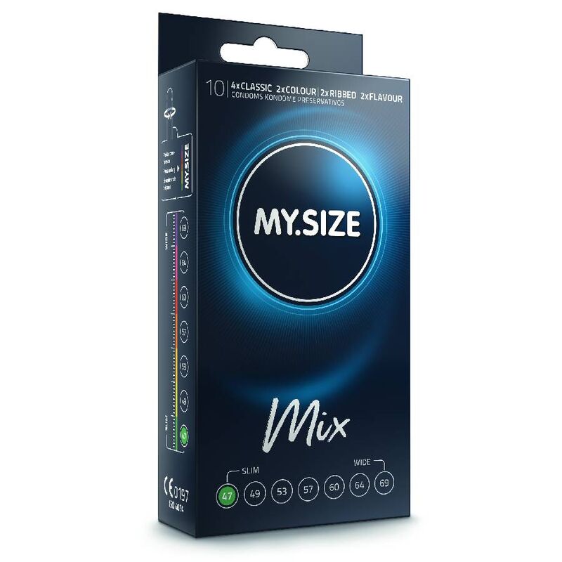 My Size Mix My Size - Mix Condoms 47 Mm 10 Units