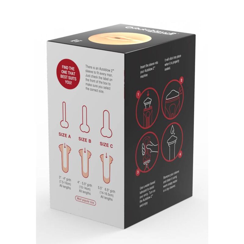 Autoblow 2+ Vagina Sleeve Size B