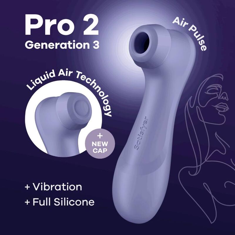Satisfyer Pro 2 Generation 3 Vibrator Red