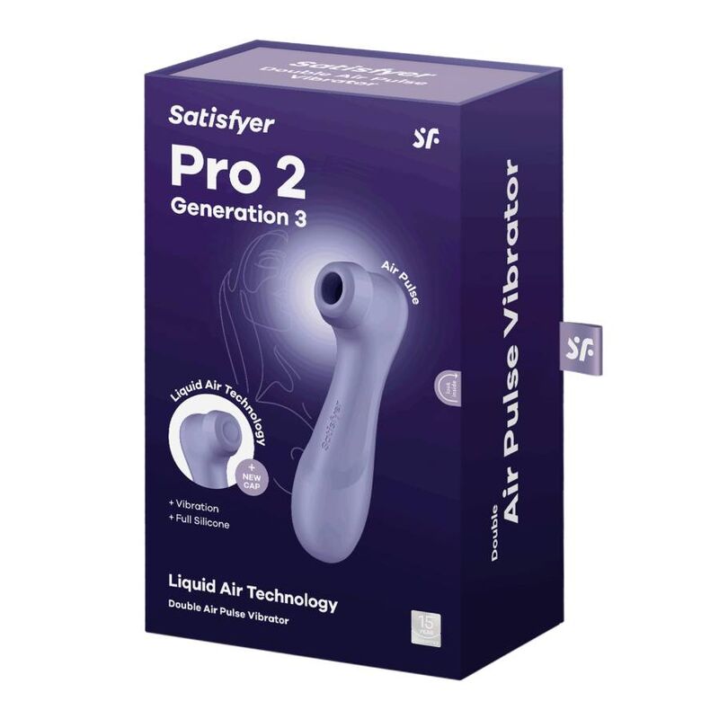 Satisfyer Pro 2 Generation 3 Vibrator Red