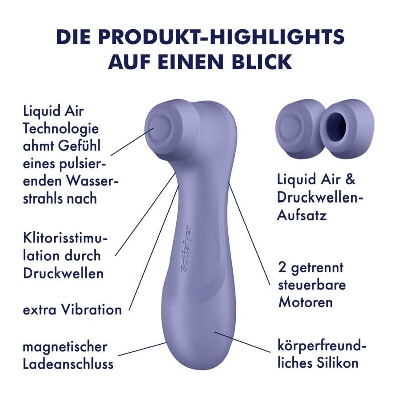 Satisfyer Pro 2 Generation 3 Vibrator Red