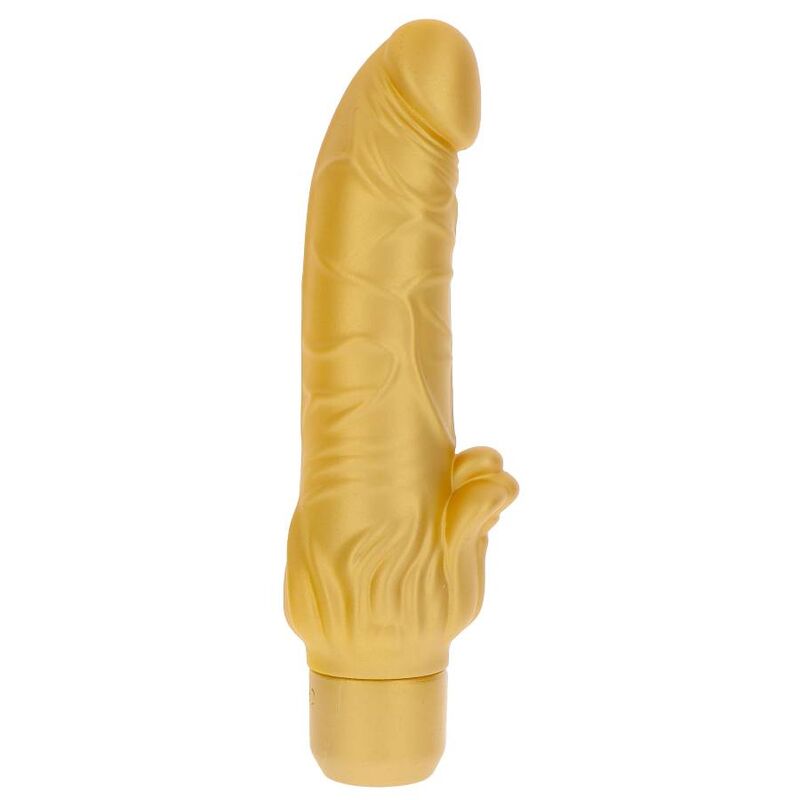 Get Real Gold Dicker Stim Vibrator Gold
