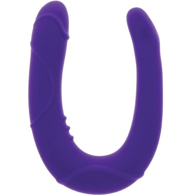 Get Real Vogue Mini Double Dong Purple