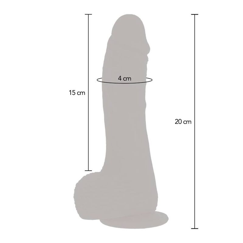 Get Real Up&Down Rotating Vibr Dildo Skin