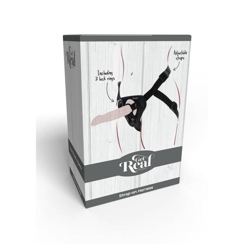 Get Real Strap-On Harness Black