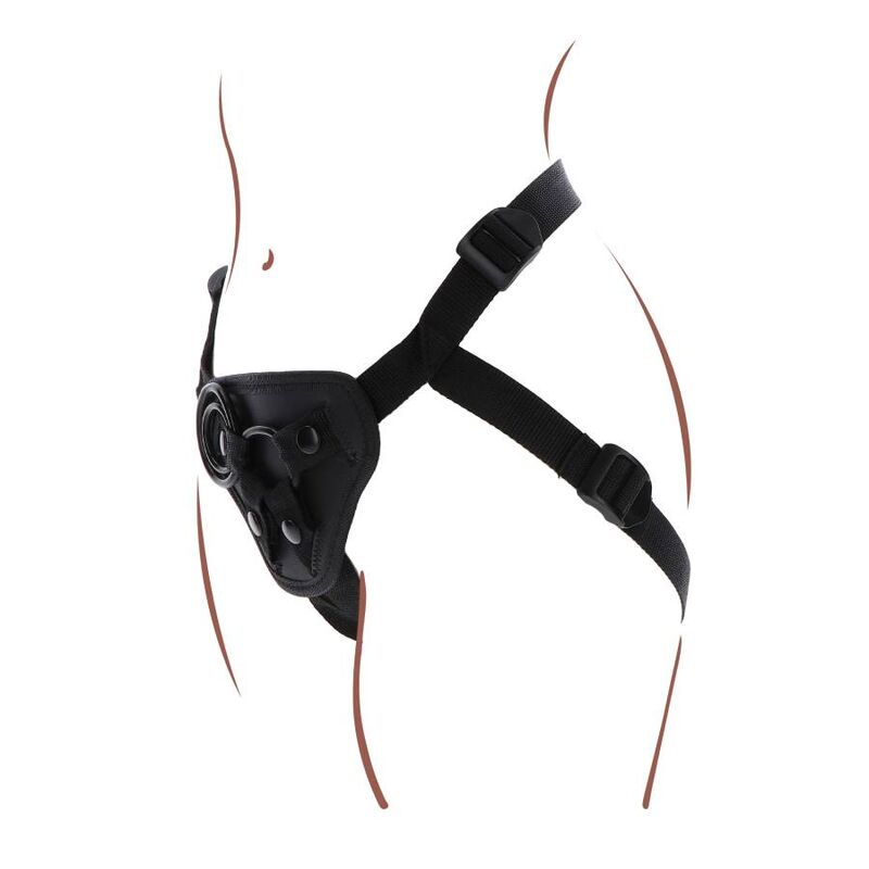 Get Real Strap-On Harness Black