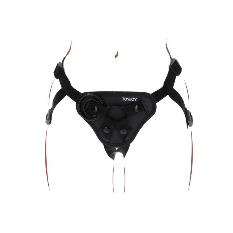 Get Real Strap-On Harness Black