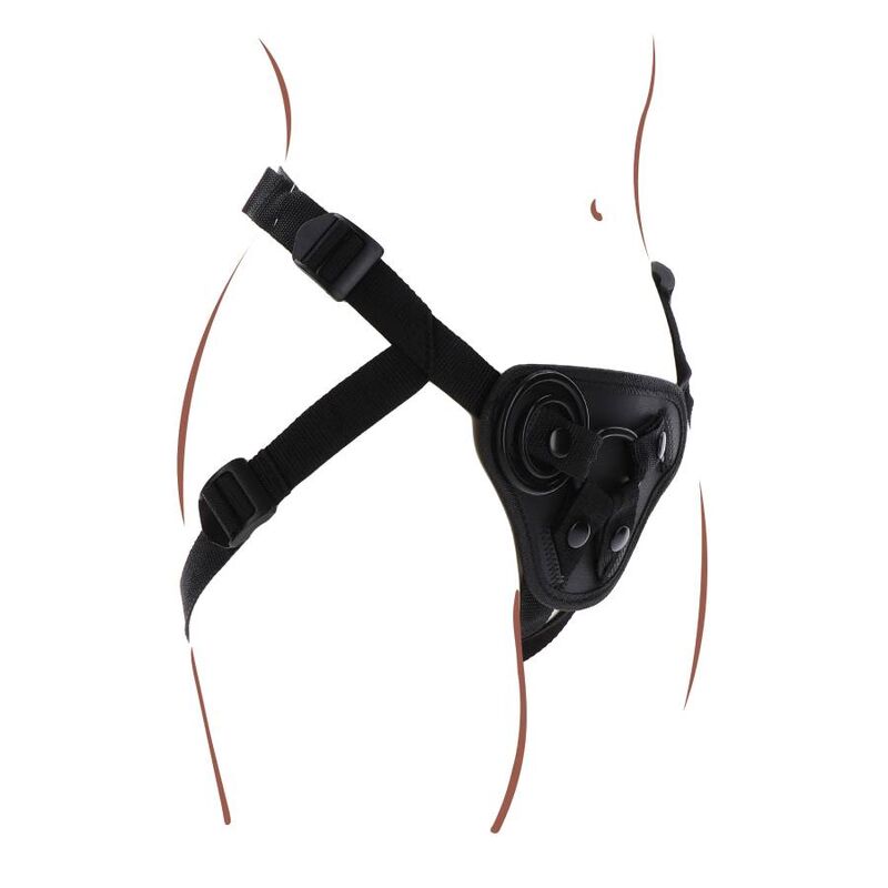 Get Real Strap-On Harness Black