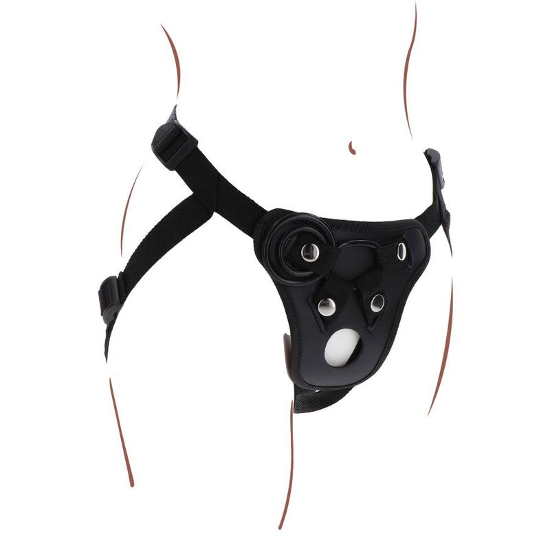 Get Real Strap-On Pleasure Harness Black