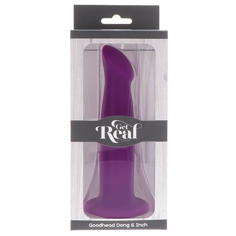 Get Real Goodhead Dong 12 Cm Purple