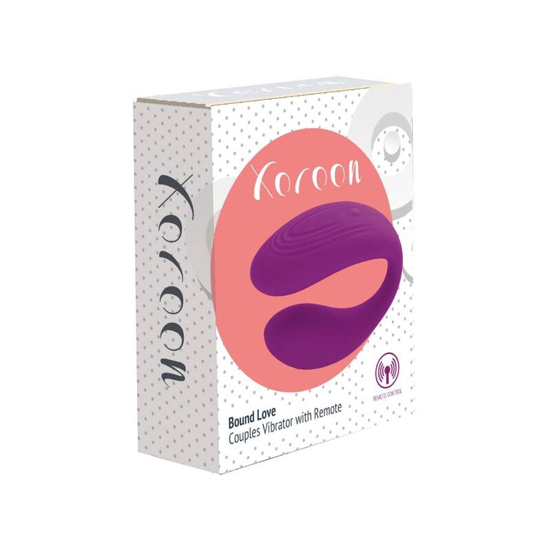 Xocoon Bound Love Couples Vibrator Purple