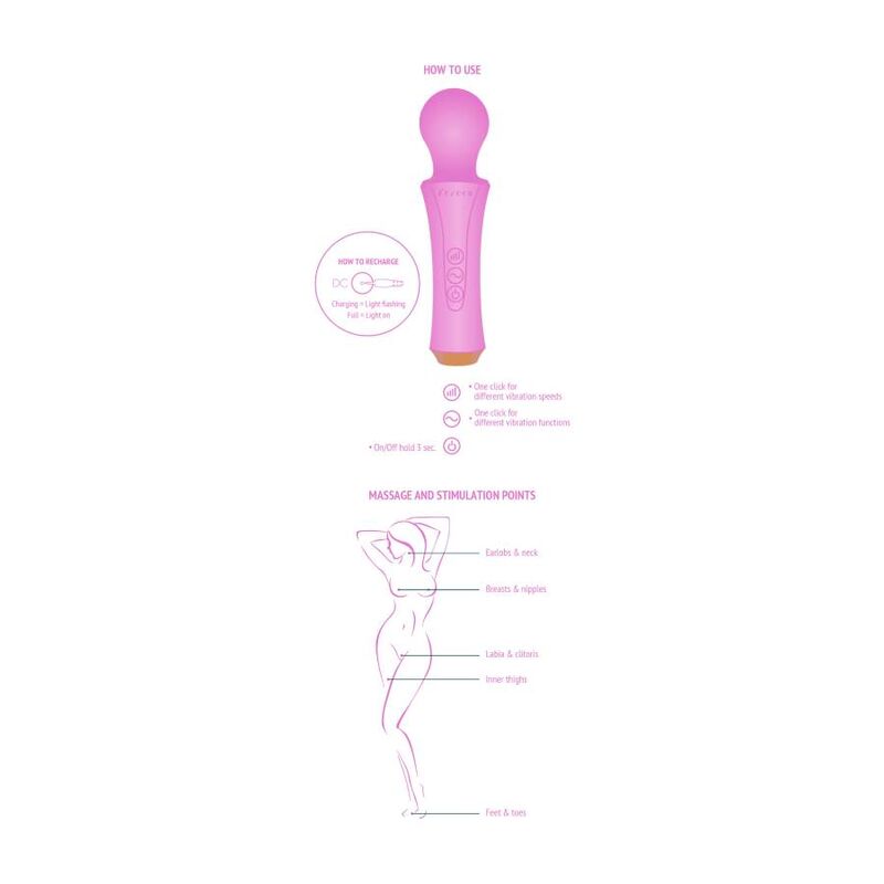 Xocoon The Personal Wand Fuchsia