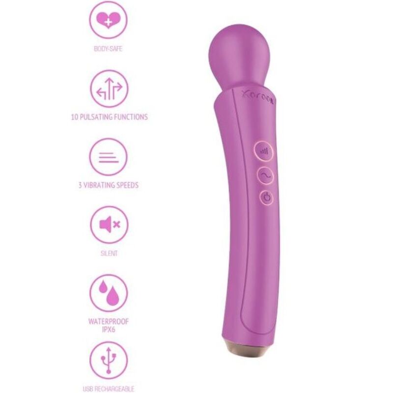 Xocoon The Curved Wand Fuchsia