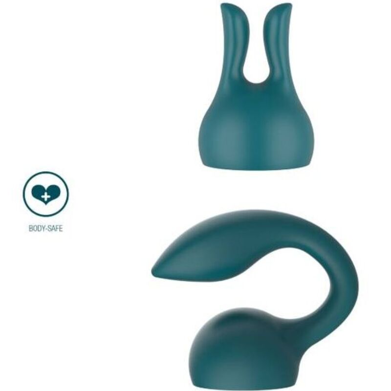 Xocoon Attachments Personal Massager Green