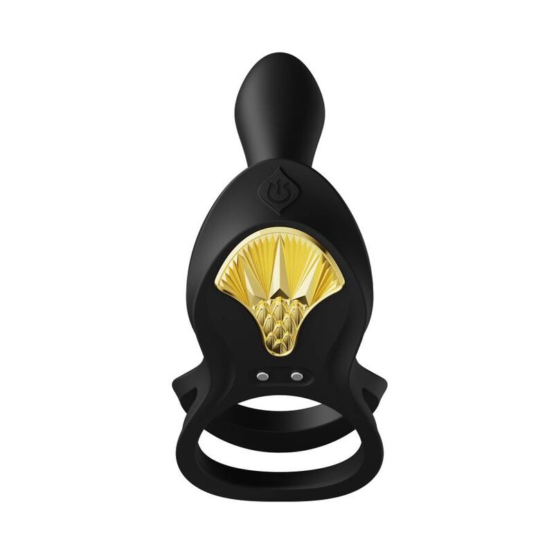 Zalo Bayek Vibrating Couples Ring Black