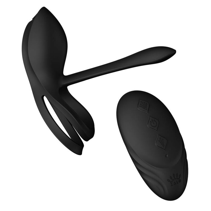 Zalo Bayek Vibrating Couples Ring Black