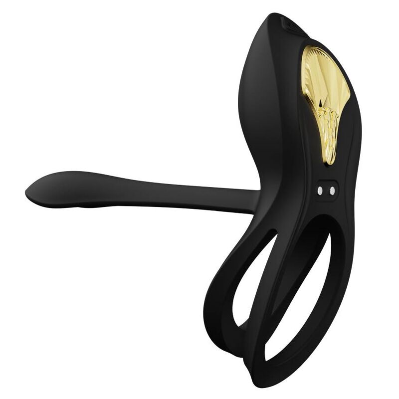Zalo Bayek Vibrating Couples Ring Black