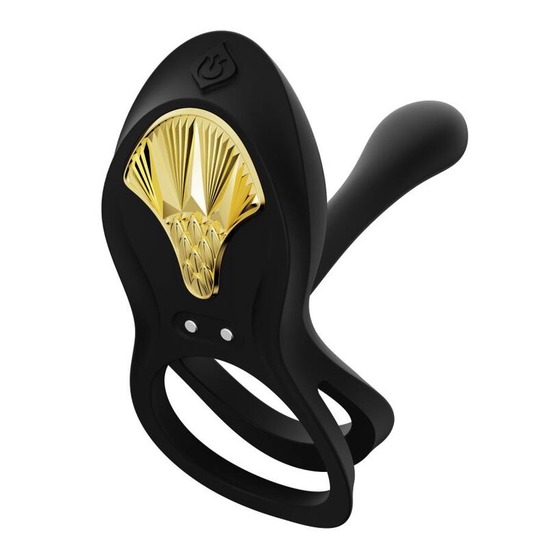 Zalo Bayek Vibrating Couples Ring Black