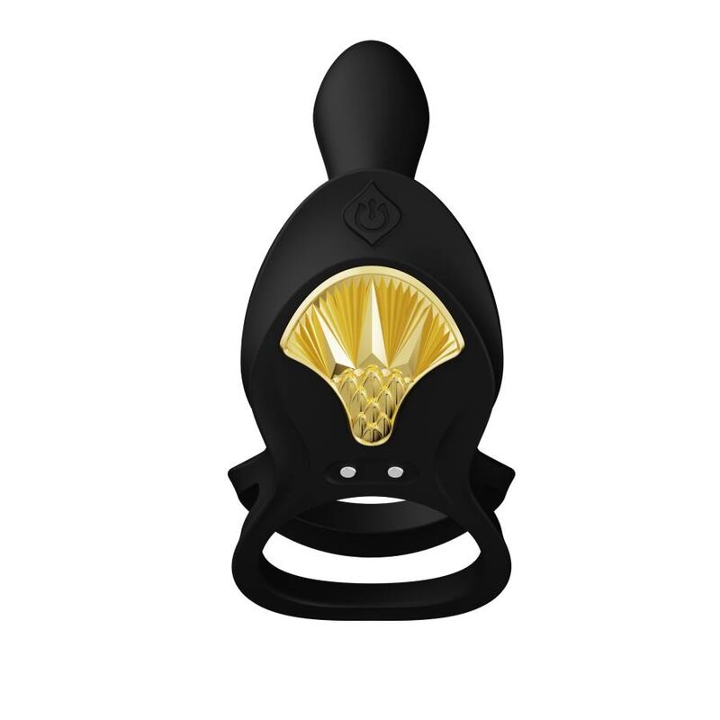 Zalo Bayek Vibrating Couples Ring Black