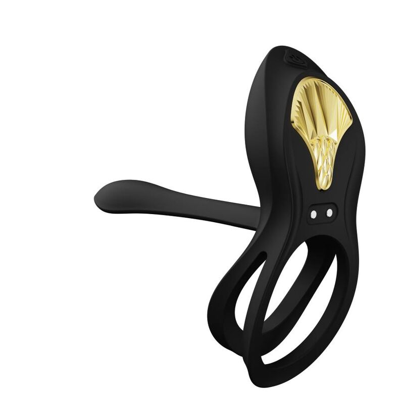 Zalo Bayek Vibrating Couples Ring Black