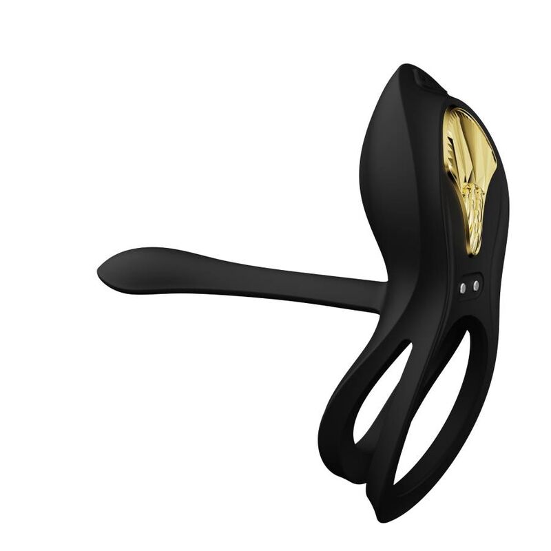 Zalo Bayek Vibrating Couples Ring Black