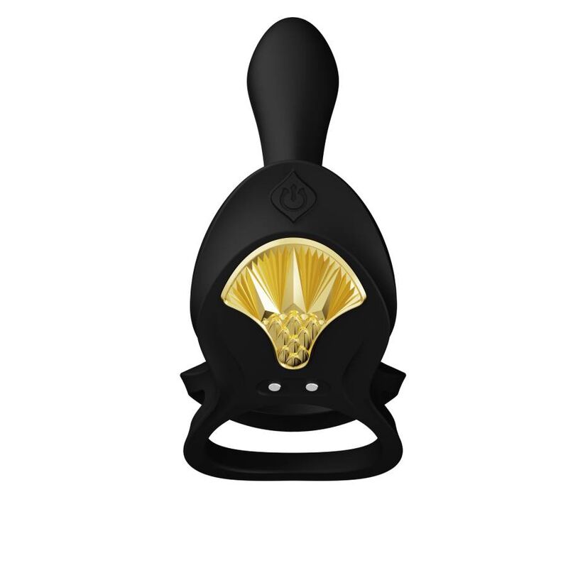 Zalo Bayek Vibrating Couples Ring Black
