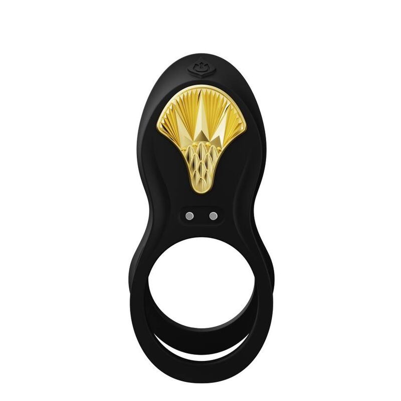 Zalo Bayek Vibrating Couples Ring Black