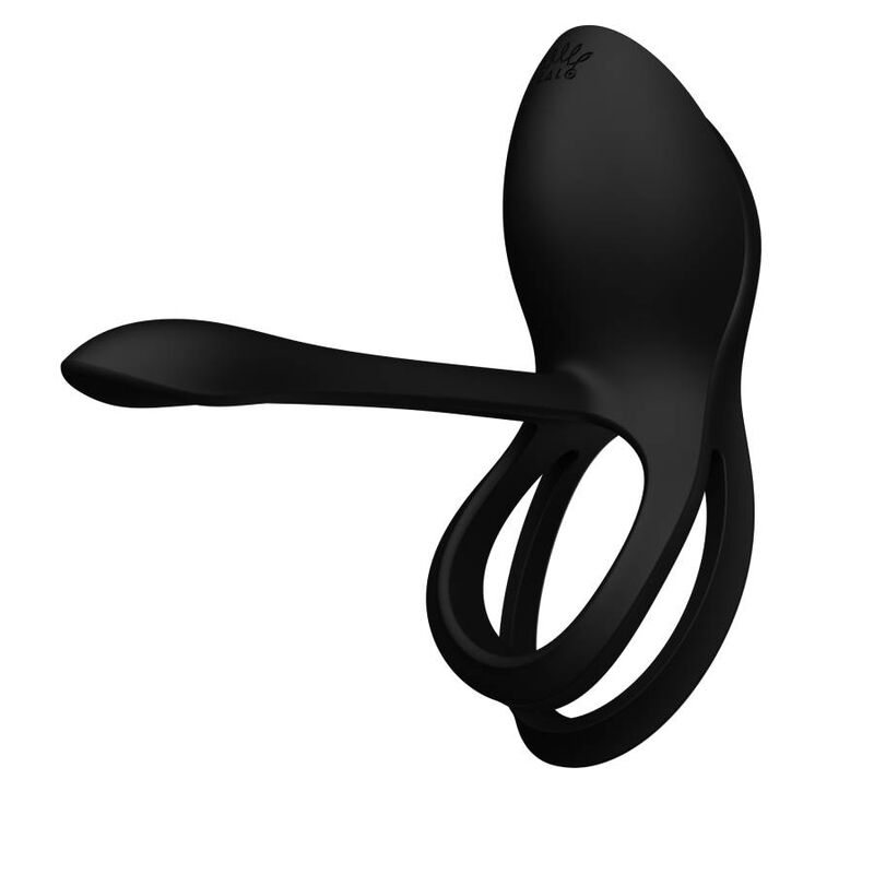 Zalo Bayek Vibrating Couples Ring Black