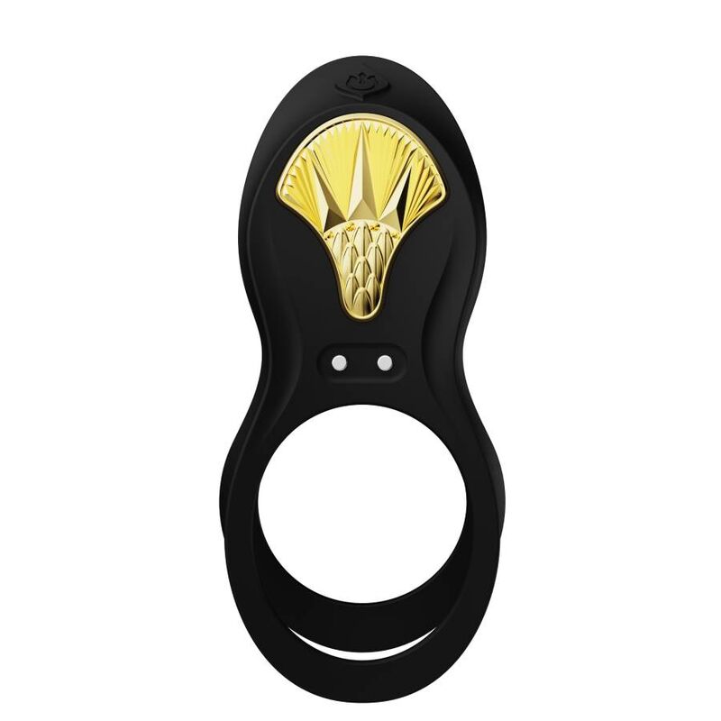 Zalo Bayek Vibrating Couples Ring Black