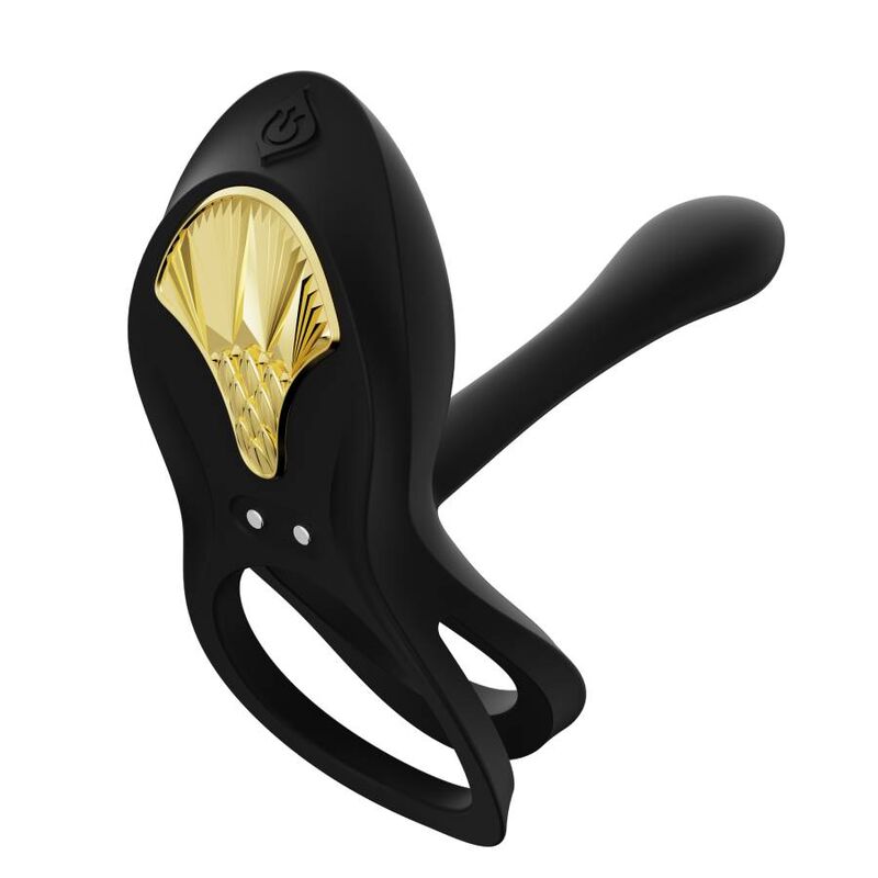 Zalo Bayek Vibrating Couples Ring Black