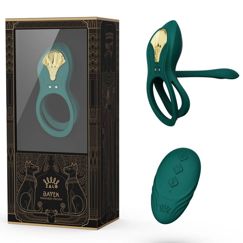 Zalo Bayek Vibrating Couples Ring Green