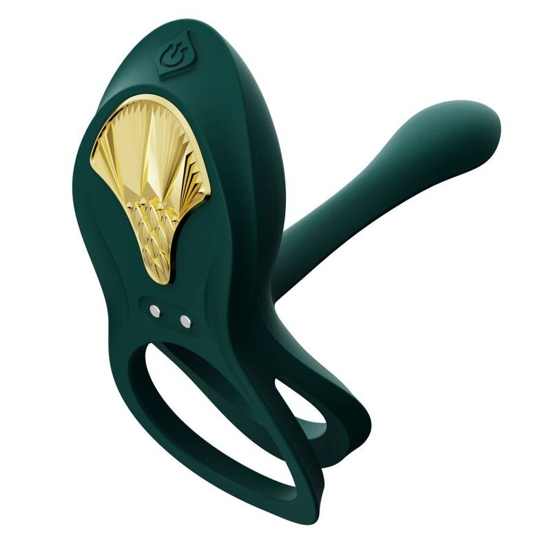Zalo Bayek Vibrating Couples Ring Green