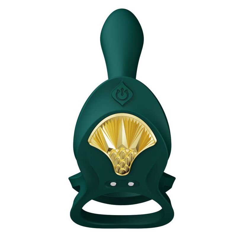 Zalo Bayek Vibrating Couples Ring Green