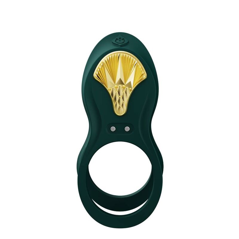 Zalo Bayek Vibrating Couples Ring Green
