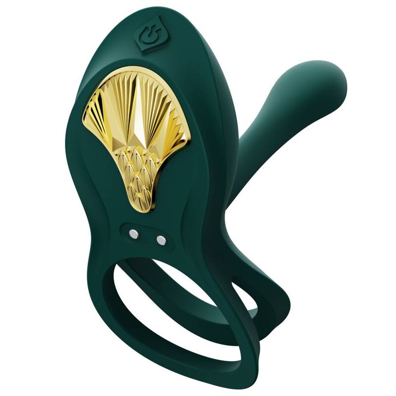 Zalo Bayek Vibrating Couples Ring Green