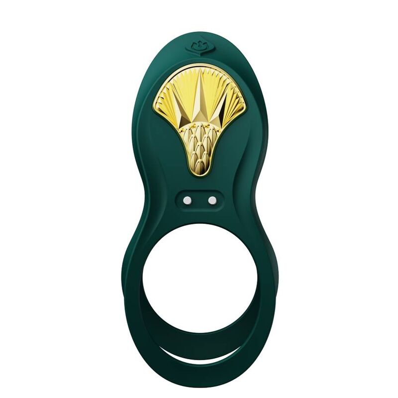 Zalo Bayek Vibrating Couples Ring Green