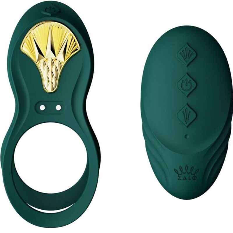 Zalo Bayek Vibrating Couples Ring Green