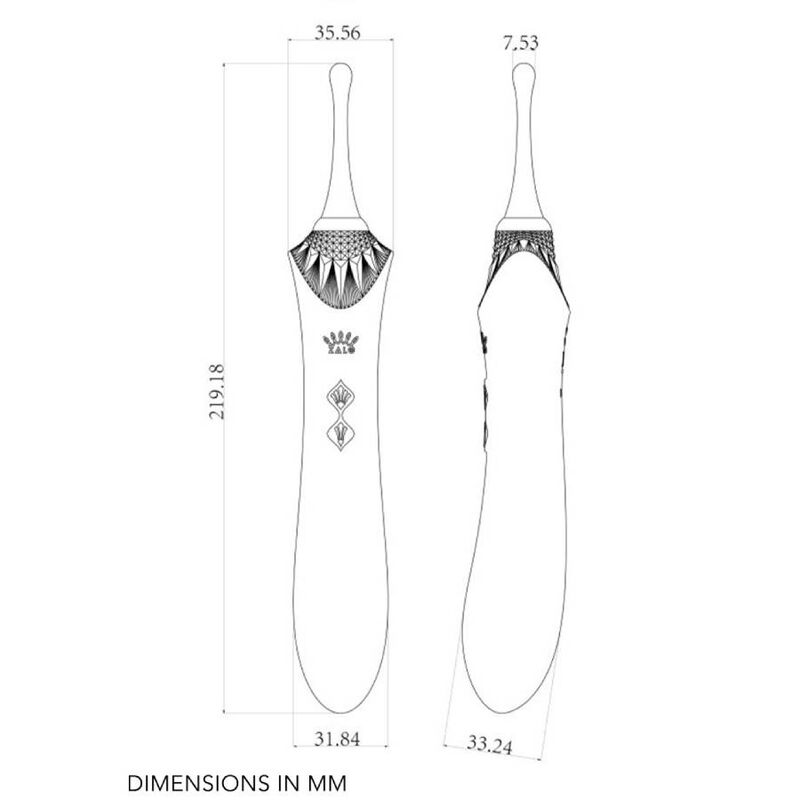 Zalo Bess 2 Clitoral Massager Purple
