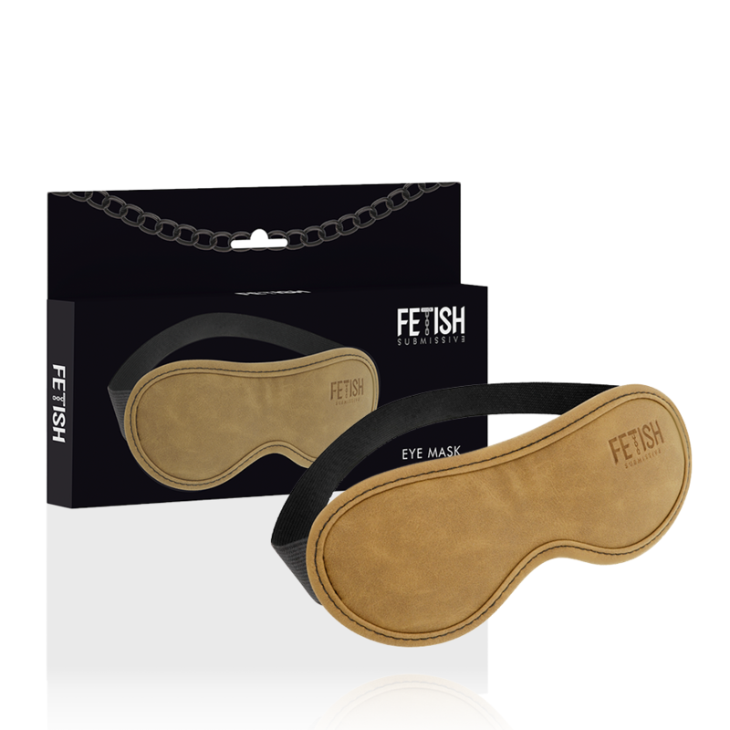 Fetish Submissive Origin Fetish Submissive Origen - Vegan Leather Mask With Neoprene Lining